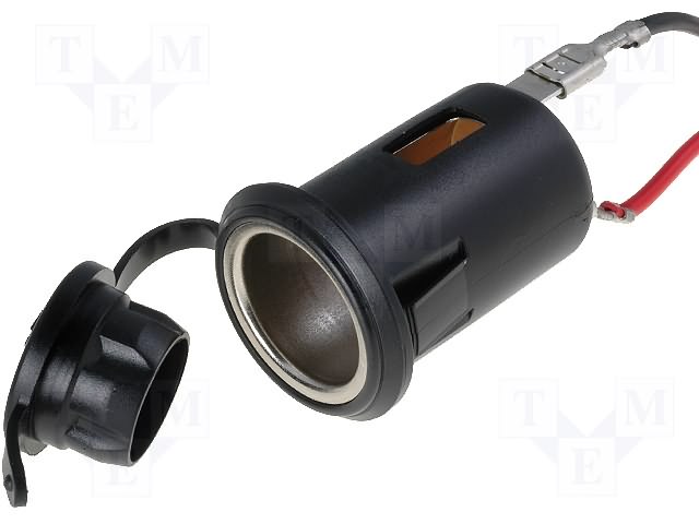 Cigarette lighter socket. A13-65A.