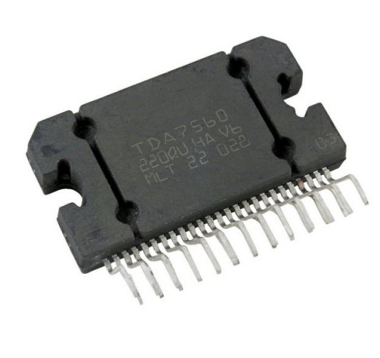 TDA7560 audio amplifiers (Flexiwatt25).