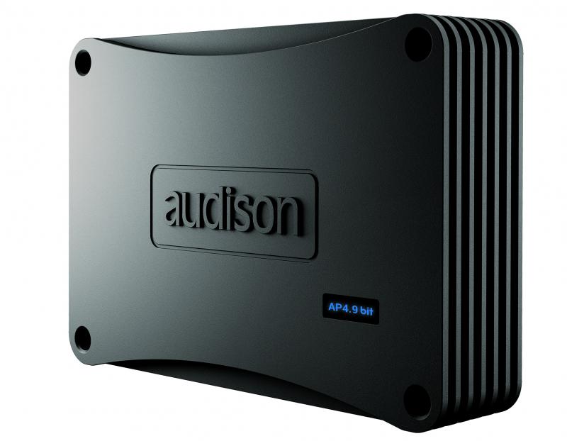 Audison AP4.9 bit (D class) power amplifier (4-channel) with DSP.