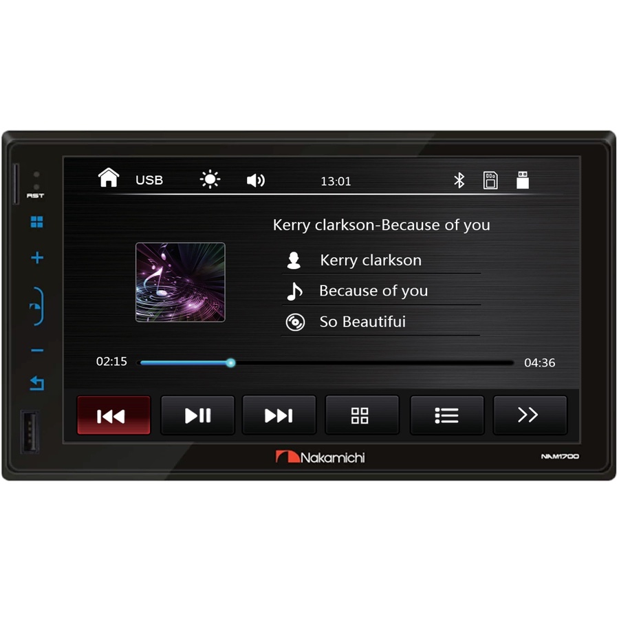Nakamichi NAM 1700 multimedia AV receiver (7.0").