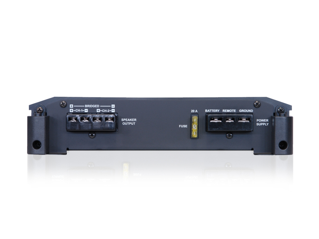 Alpine BBX-T600 (AB class) power amplifier (2-channel).