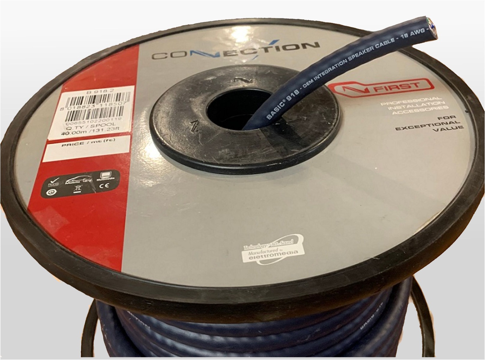 Audison Connection OEM integration speaker cable (0.81 mm²). B 918.2