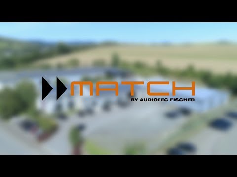 Match PP 62DSP (AB class) power amplifier (6-channel) with DSP.