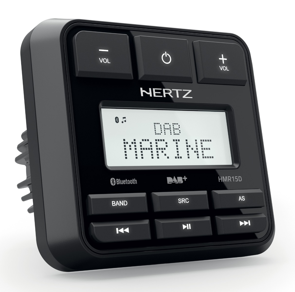 Hertz HMR 15 D marine digital media receiver (IP66) with DAB.