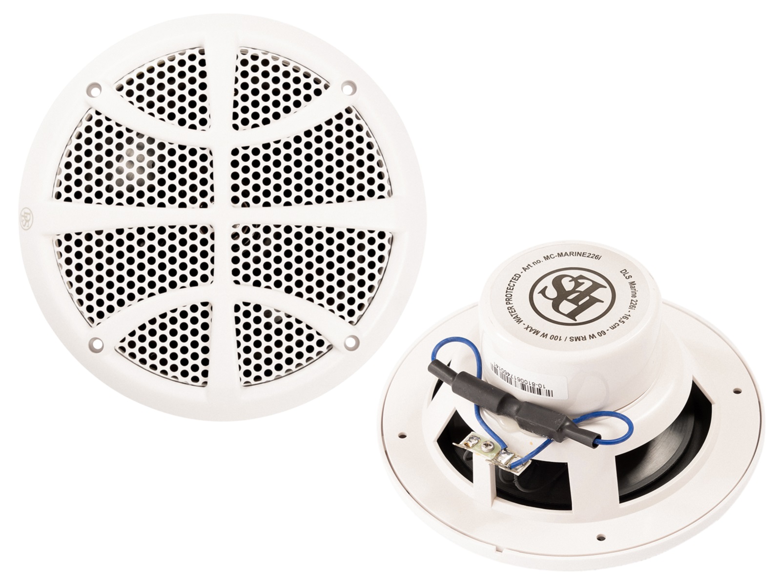 DLS MARINE 226i coaxial speakers (165 mm).