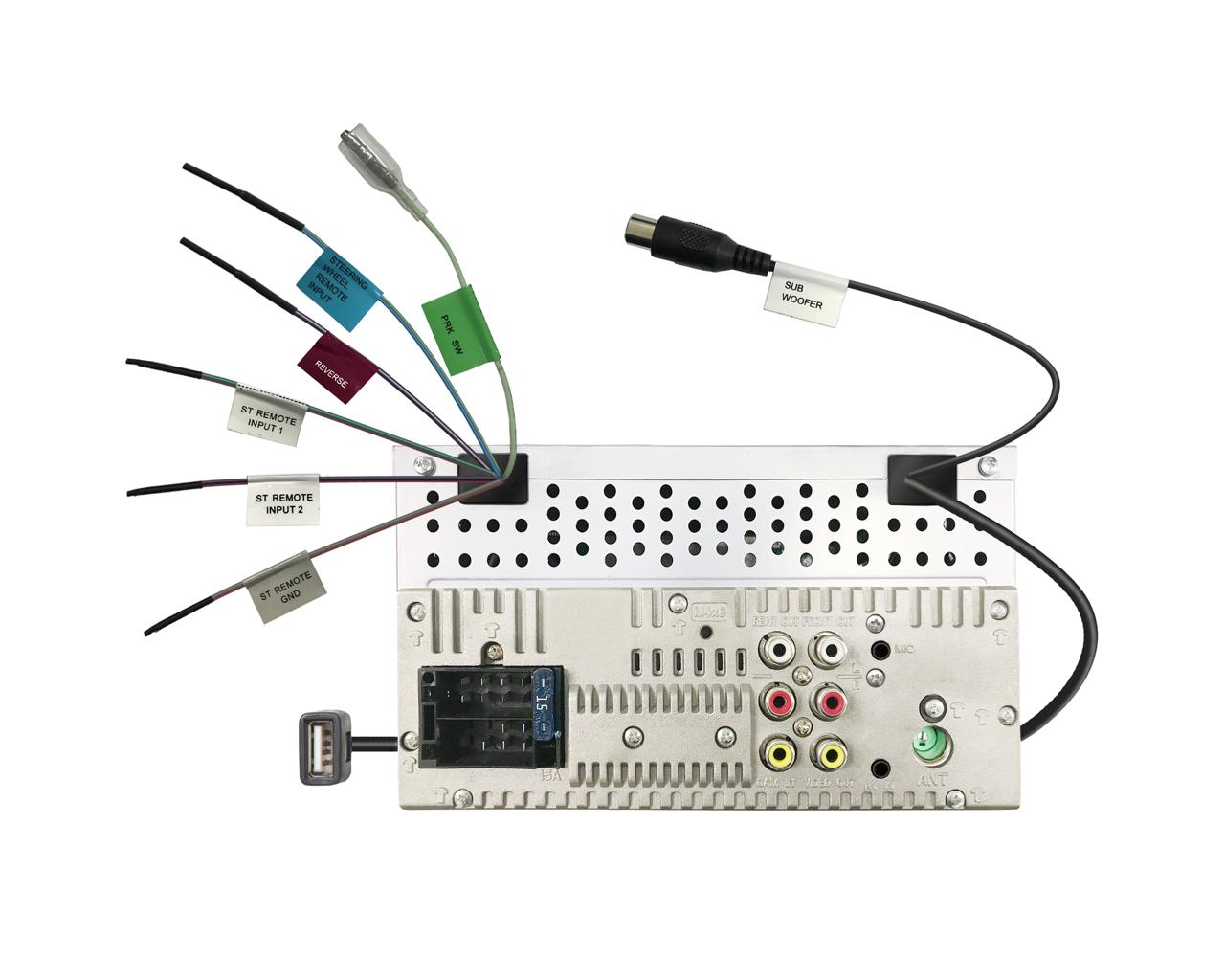 JVC KW-M560BT multimedia AV receiver (6.8").