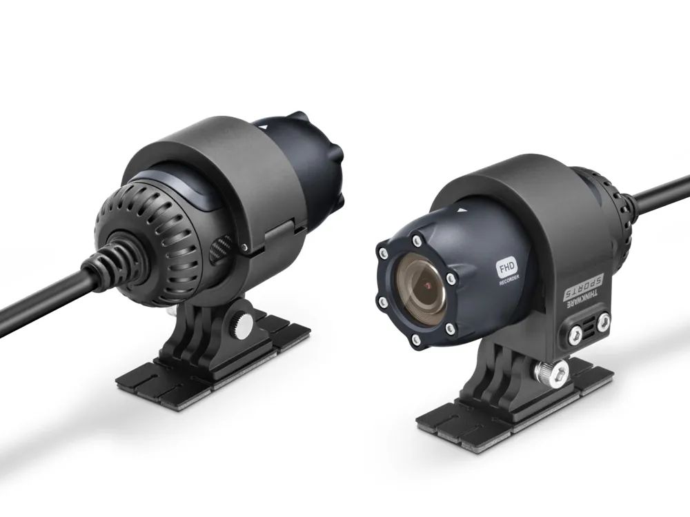 Thinkware SPORTS M1 motorcycle dashcam.