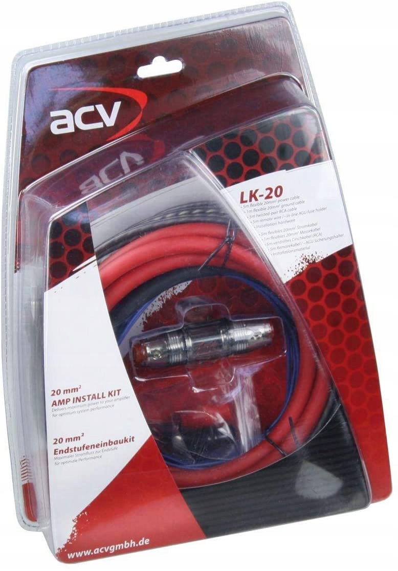 ACV LK-20 amplifier install KIT (20 mm²).