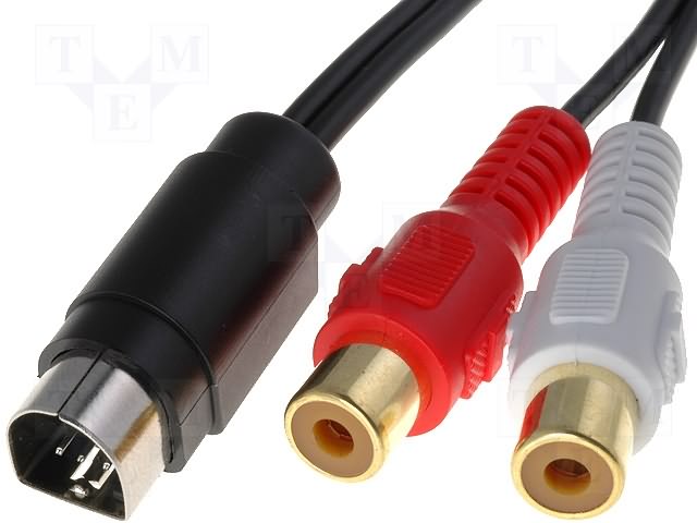 Alpine adapter AUX (RCA, Type 3). 