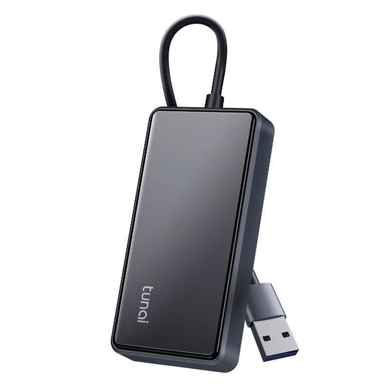 TUNAI DragonFLY wireless CarPlay adapter for iPhone.