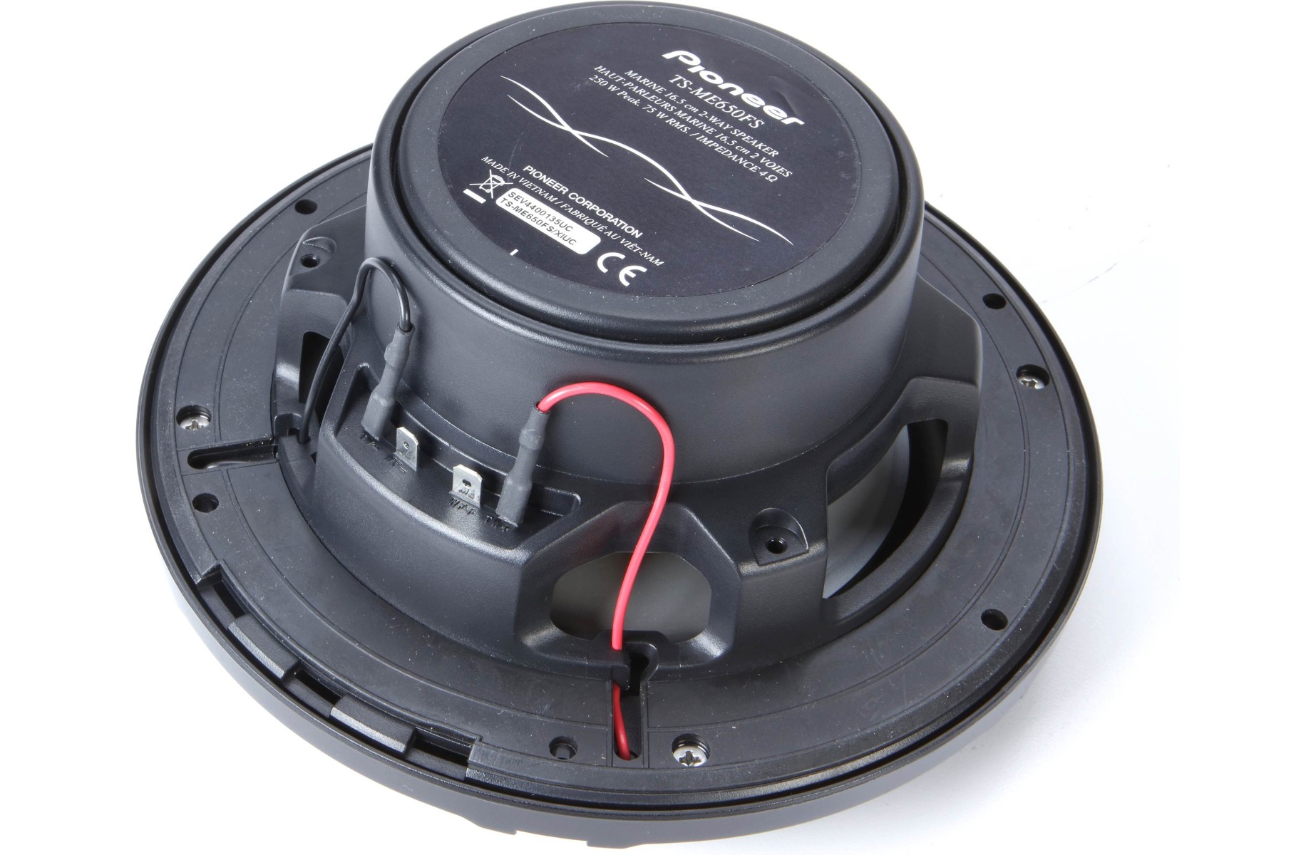 Pioneer TS-ME650FS marine coaxial speakers (165 mm).