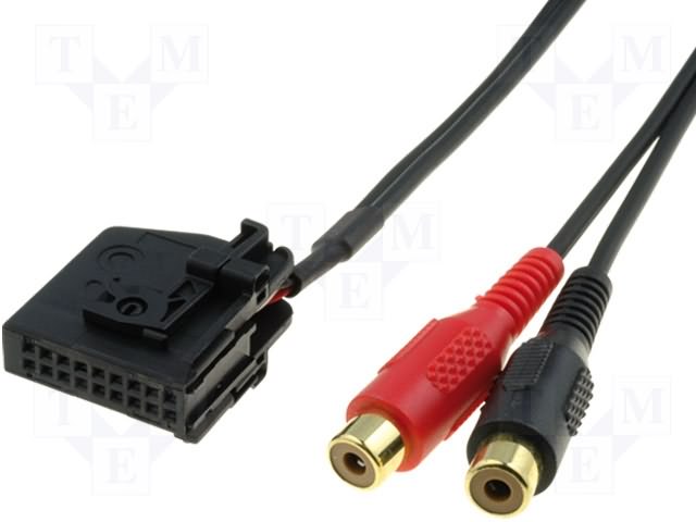 VW, Seat, Skoda (RCA F) adapter AUX. MFD2-RCA