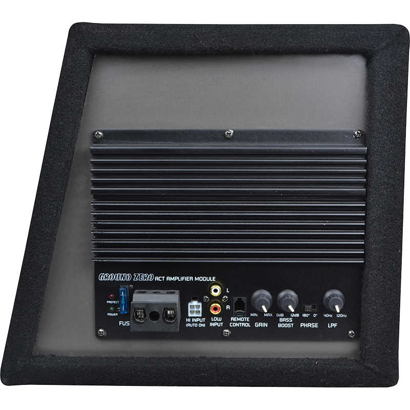 Ground Zero GZIB 200XBR-ACT active subwoofer 8" (200 mm).