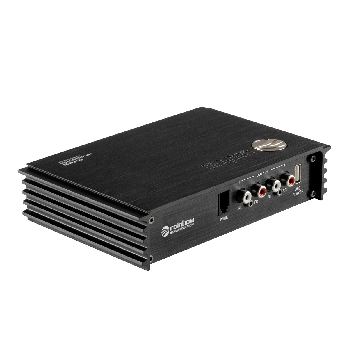 Rainbow EL-PA200 (NEO) power amplifier (4-channel) with sound processor.