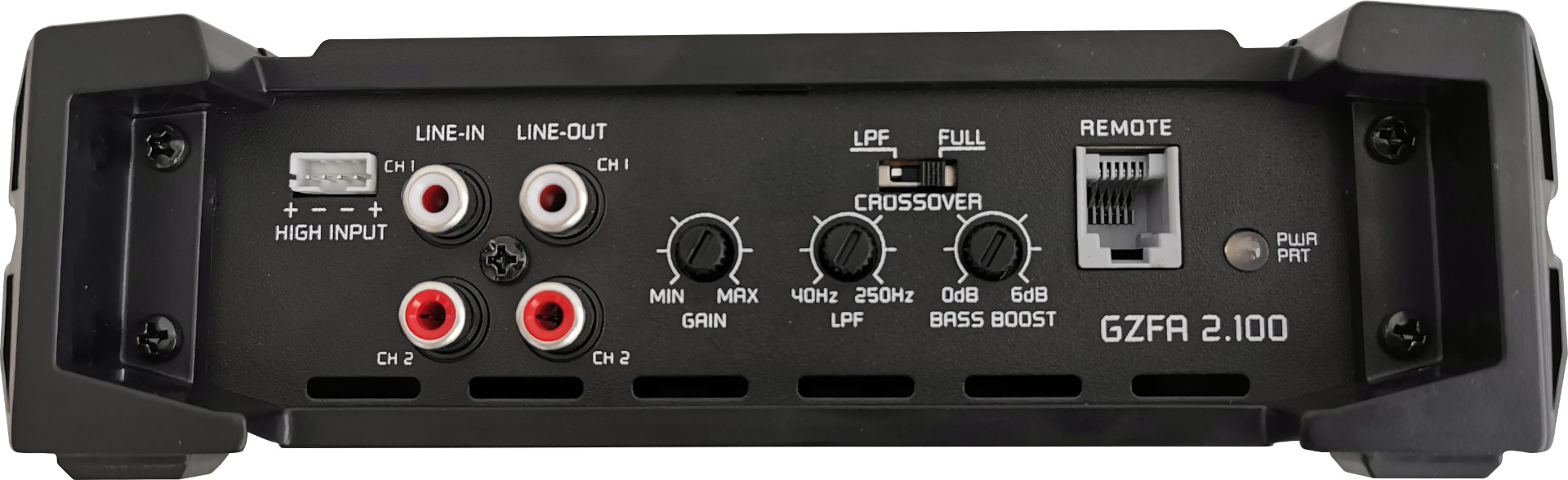 Ground Zero GZFA 2.100 (AB class) power amplifier (2-channel).