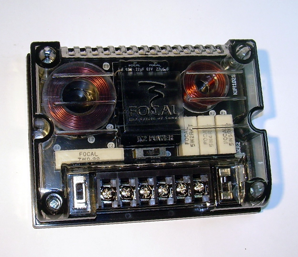 Focal 2-way passive crossover (from 165 KR2 set). KIFI1025