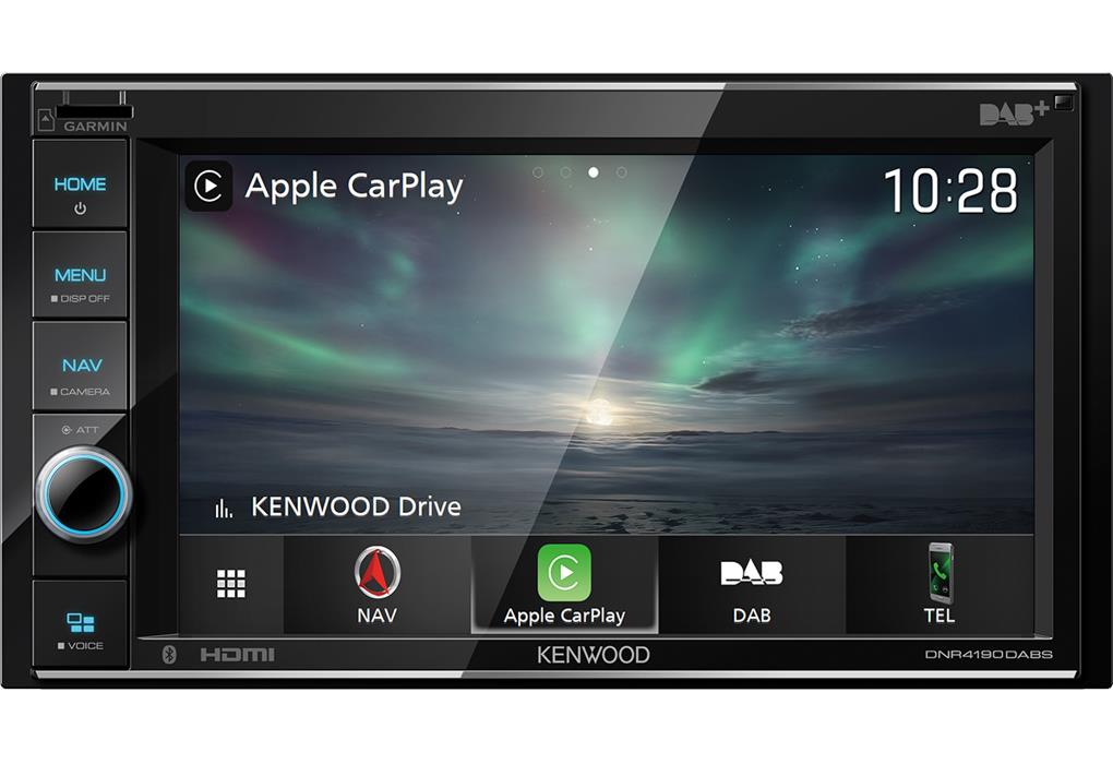 Kenwood DNR4190DABS multimedia AV receiver with Garmin Navigation (6.2").