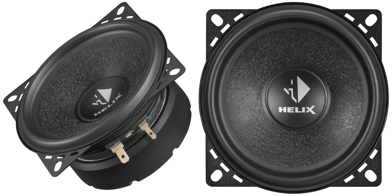 Helix S 4B midrange speakers (100 mm).