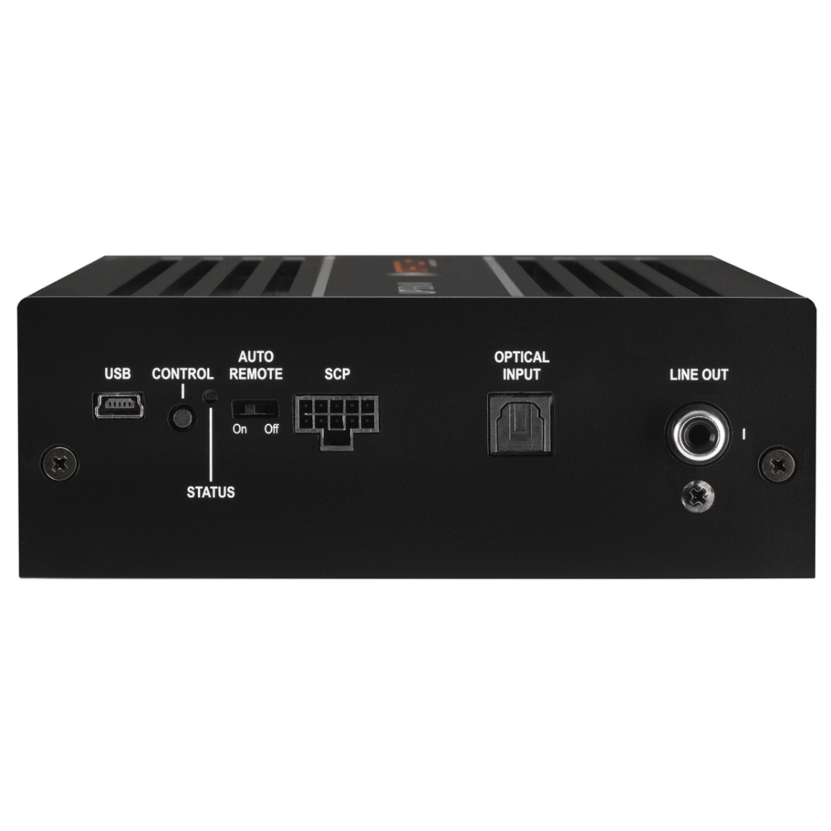 Match UP 6DSP (GD class) power amplifier (6-channel) with DSP.