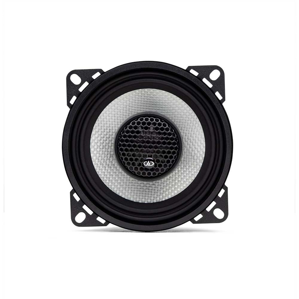 DD Audio D-X4b coaxial speakers (100 mm).