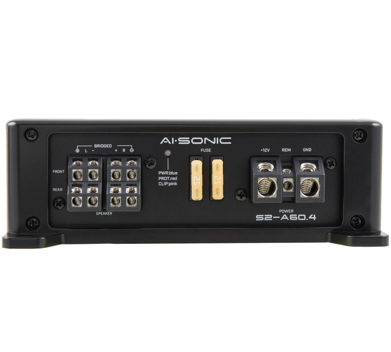 AI-SONIC S2-A60.4 (AB class) power amplifier (4-channel).