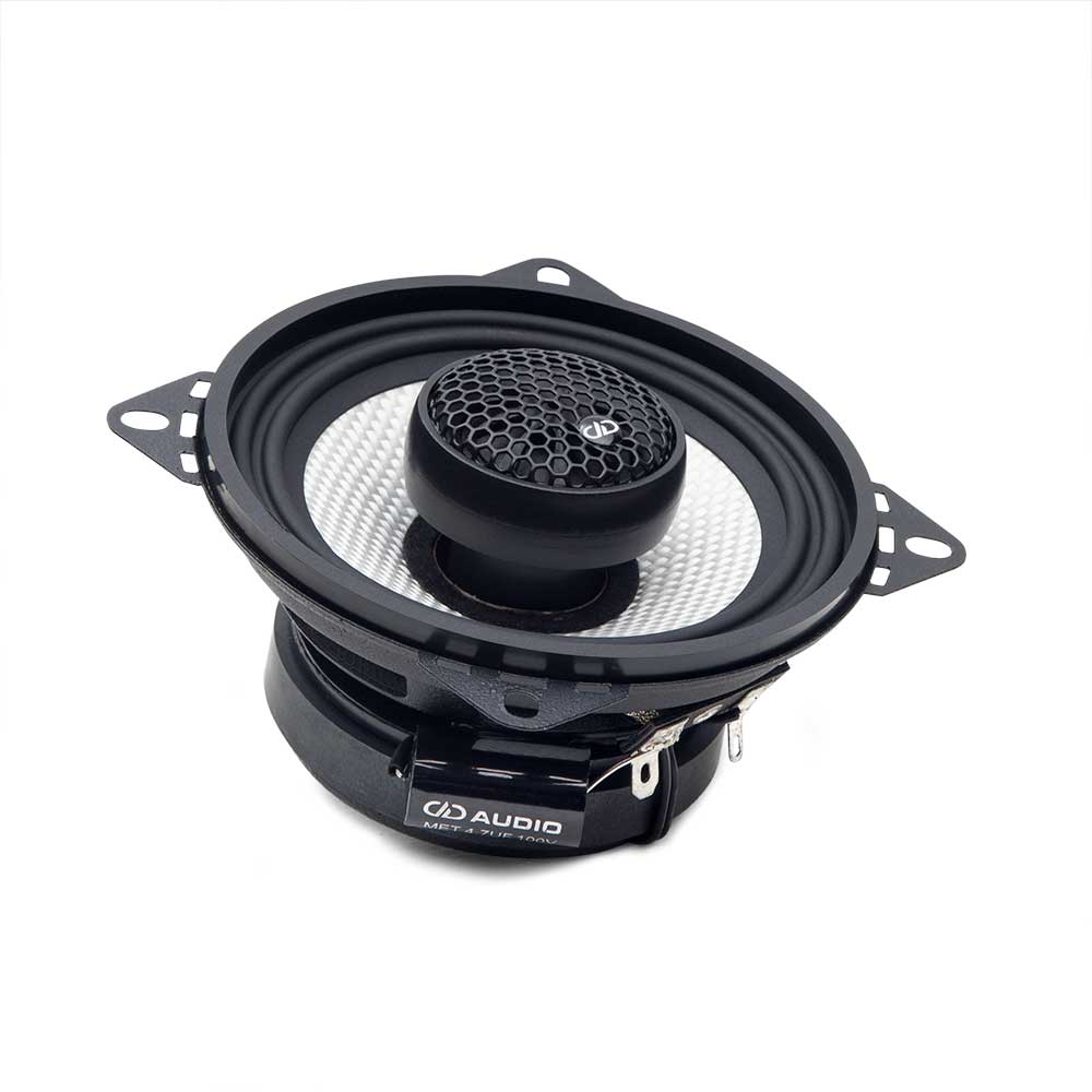DD Audio D-X4b coaxial speakers (100 mm).