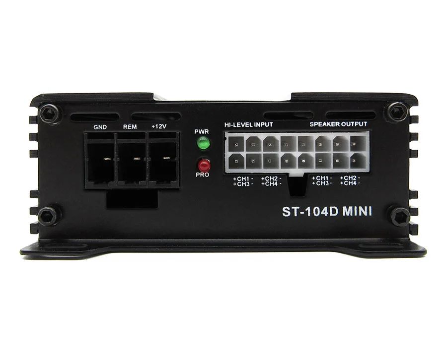 Zapco ST-104D SQ MINI (D class) power amplifier (4-channel).