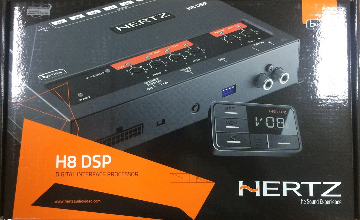 Hertz H8 DSP DRC sound processor DSP.