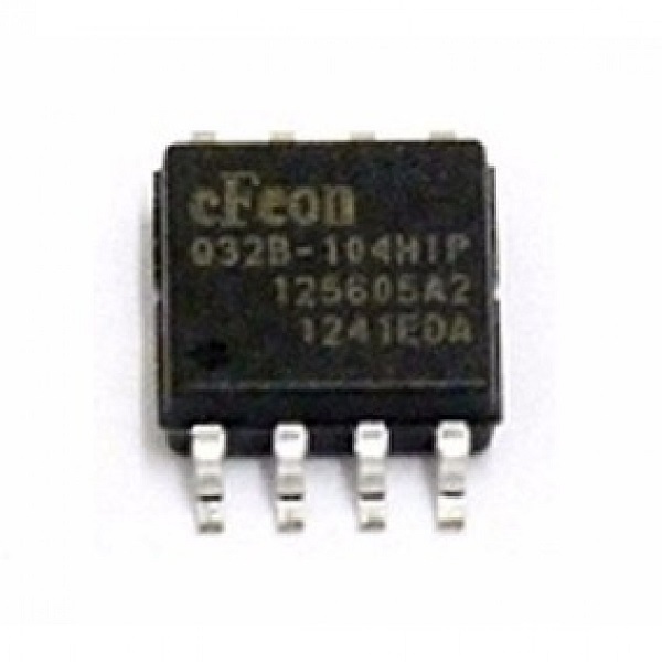 EN25Q32B cFeon Q32b-104HIP serial flash memory.