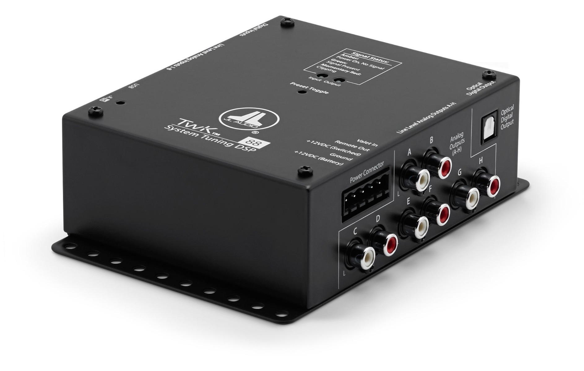 JL Audio TwK-88 system tuning, digital sound processor DSP.