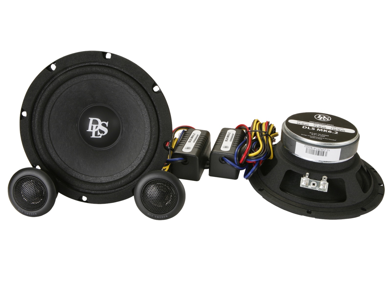 DLS M6.2i component speakers (165 mm).