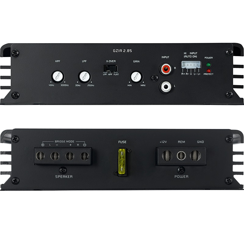  Ground Zero GZIA 2.85 (AB class) power amplifier (2-channel).