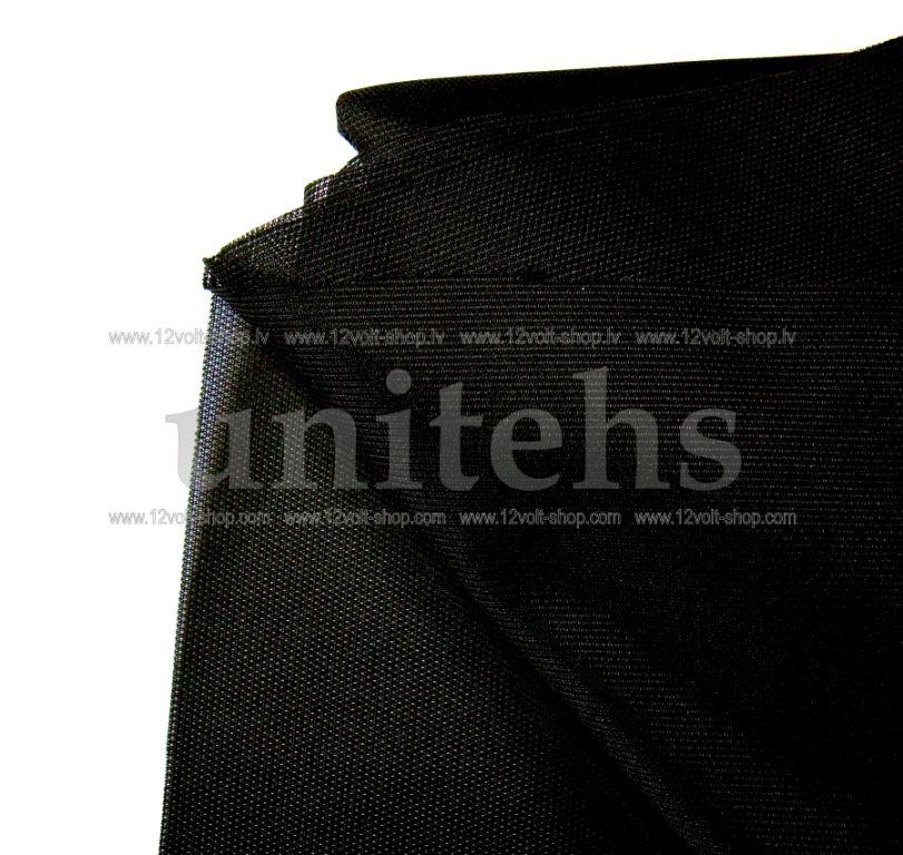 Acoustically transparent cloth, BLACK (0.98 m2). MOQ 1008