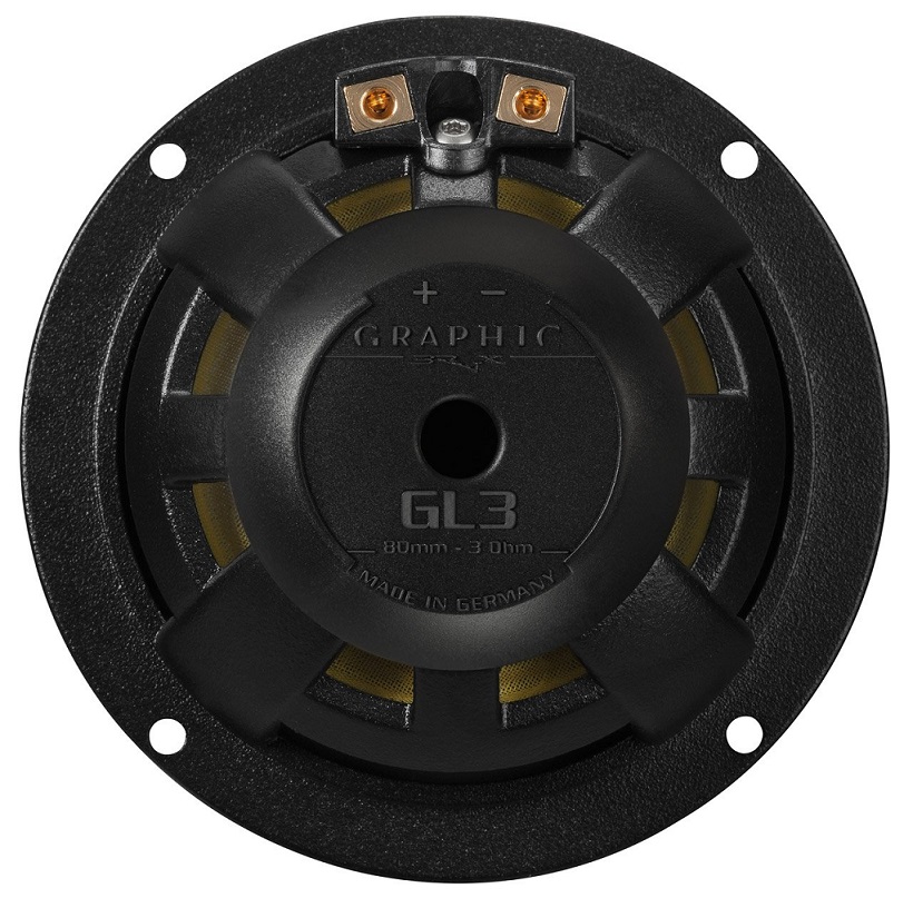 Brax GRAPHIC GL3 midrange speakers (80 mm).