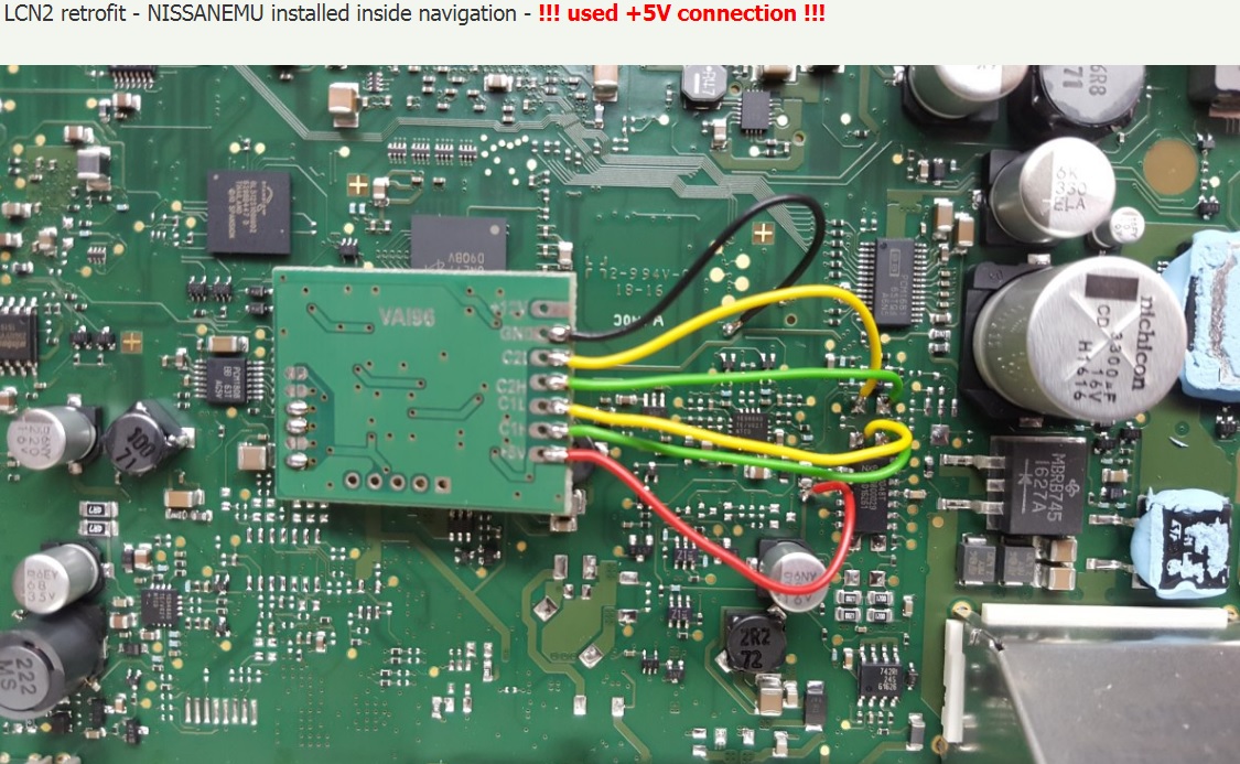 Nissan car radio, navigation retrofit and unlock, CAN filter. NISSANEMU