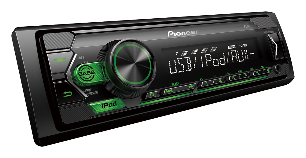 Pioneer MVH-S120UIG receiver with USB, AUX.