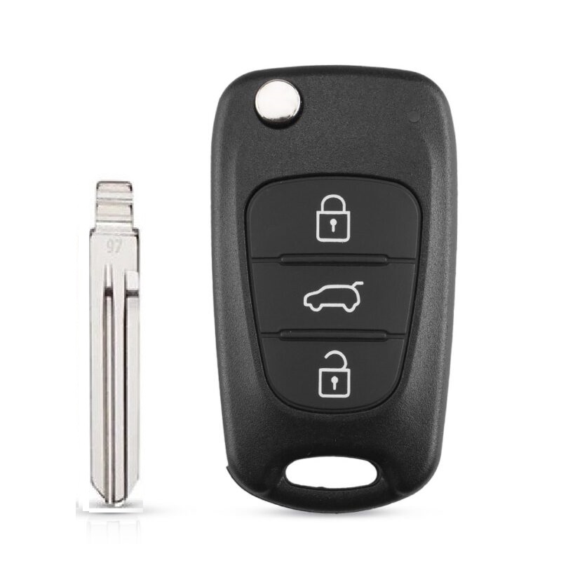 Hyundai I20, I30, IX35... remote KEY case (3 button).