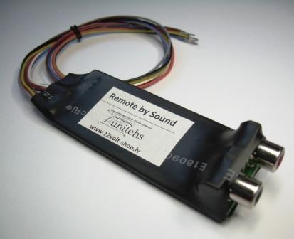Hi to Low converter with "remote by sound dual " (2 channel).