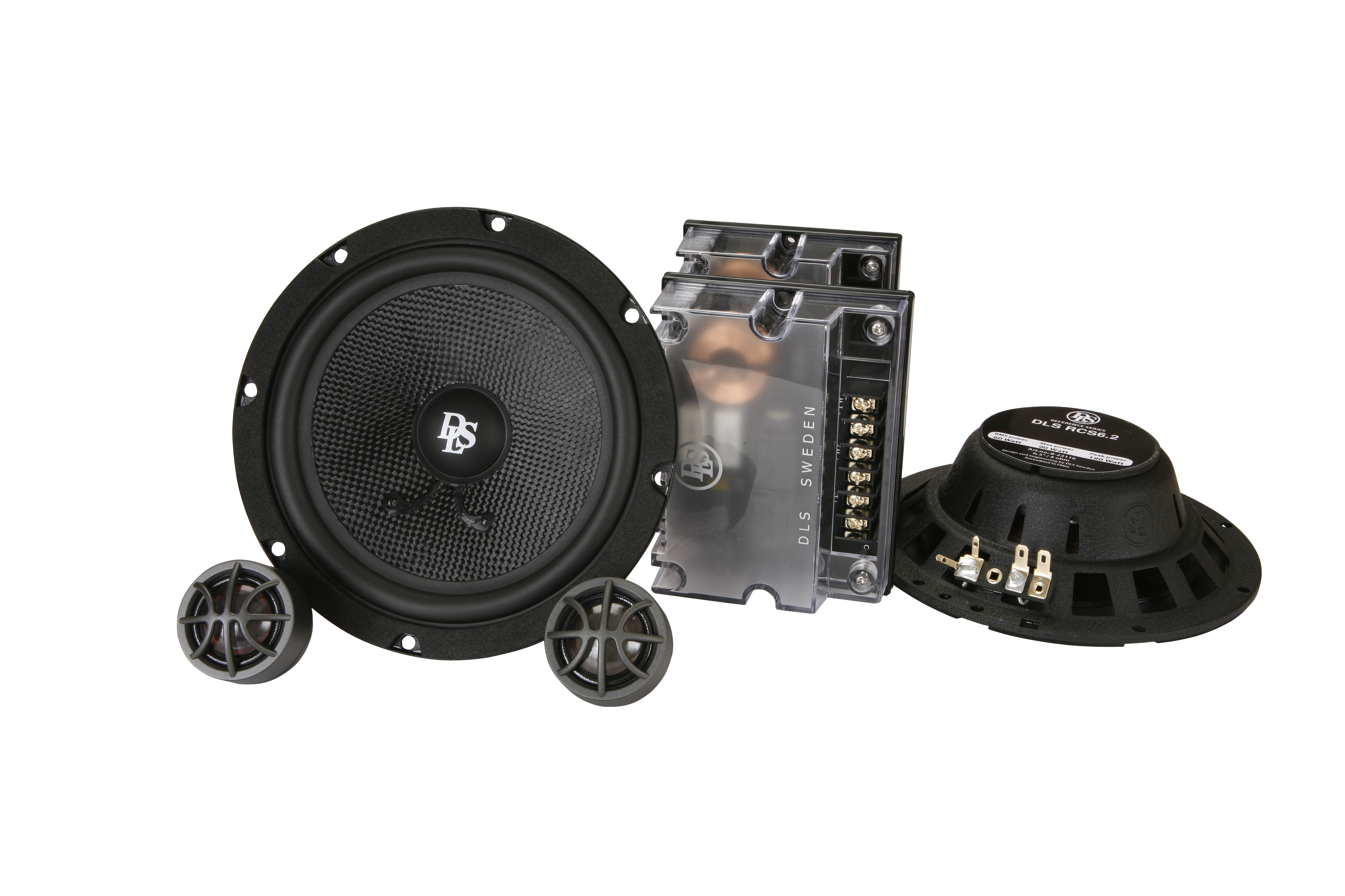 DLS RCS6.2 component speakers (165 mm).