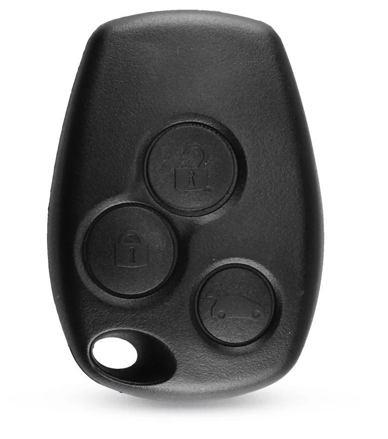 Renault Clio, Kangoo, Dacia... remote KEY case (3 button).