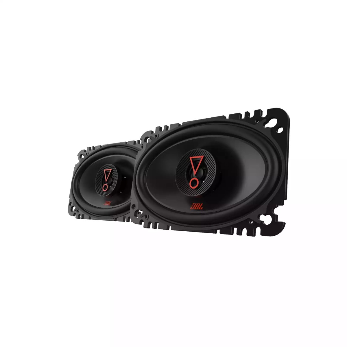 JBL 6427 coaxial speakers (100 x 152 mm).