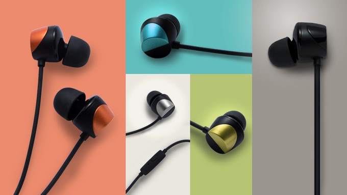 Tunai Drum wired earphone.