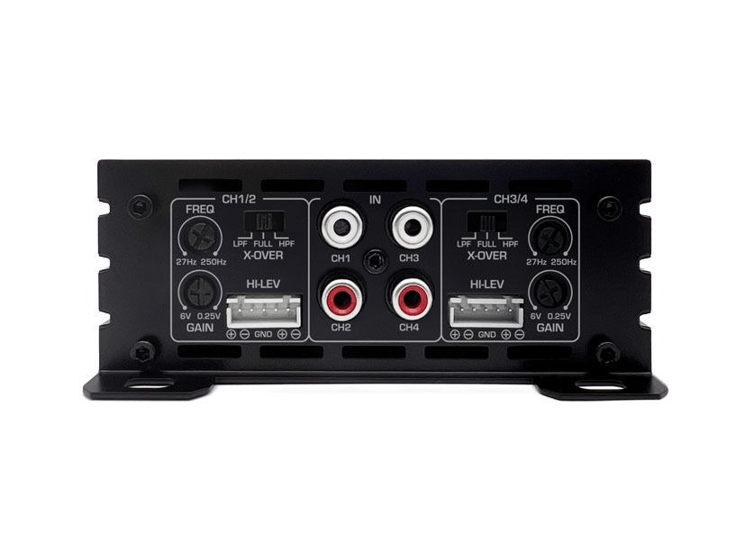 Zapco HB 84D (D class) power amplifier (4-channel).