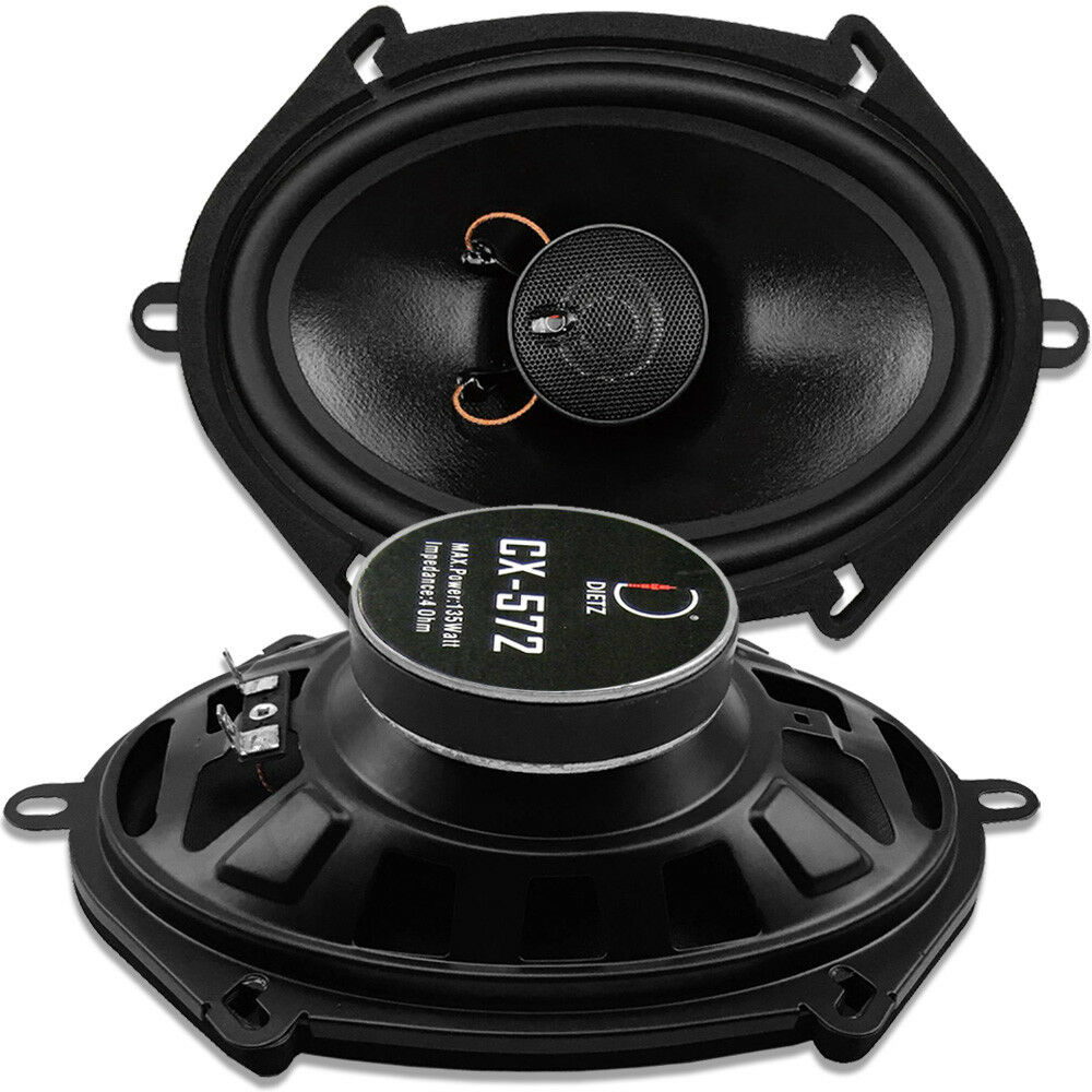Dietz CX-572 coaxial speakers (130x180 mm).