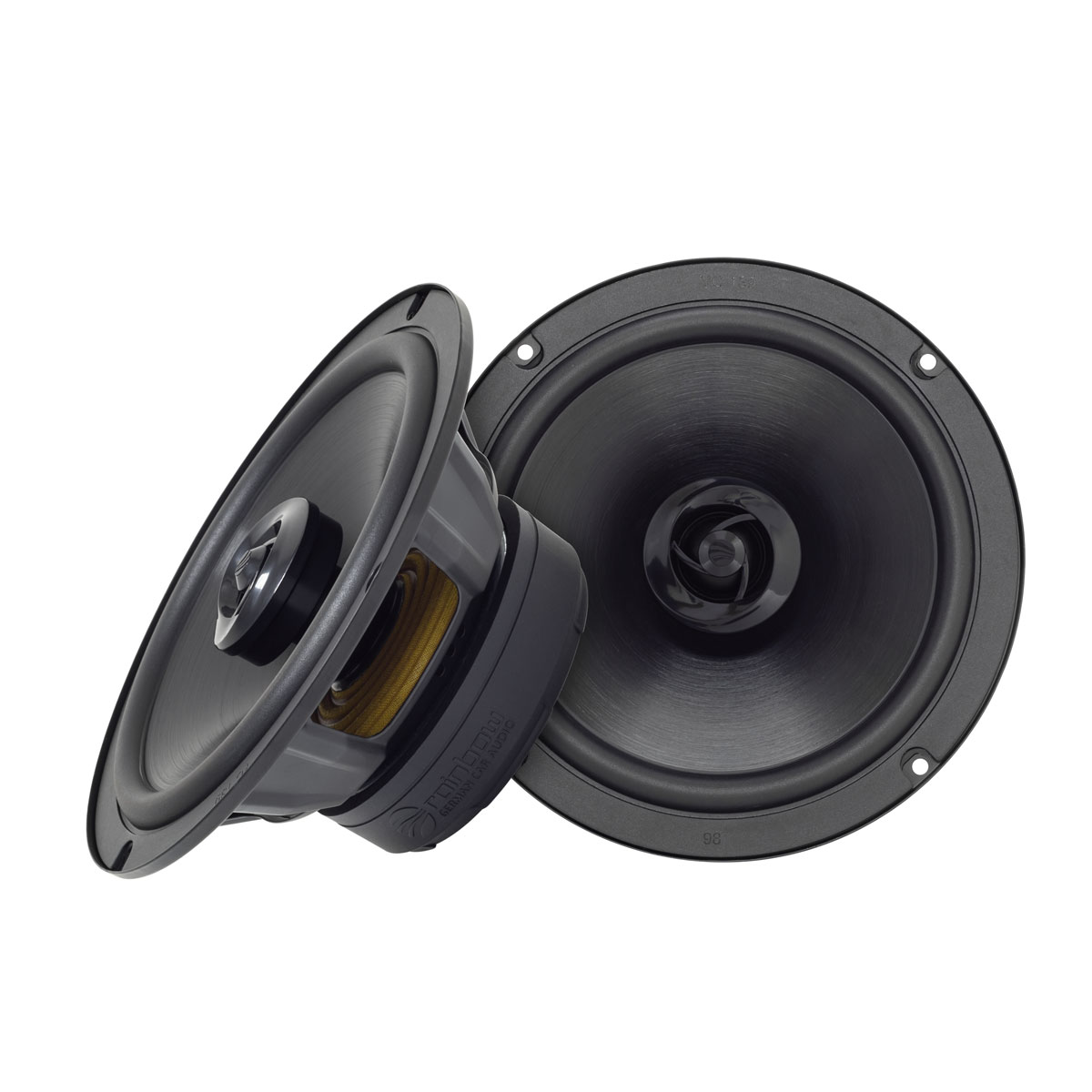 Rainbow EL-X165A coaxial speakers (165 mm).