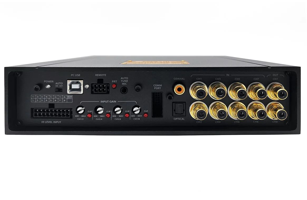 Zapco ADSP-Z8 IV-6AT (D class) power amplifier (6-channel) with DSP.