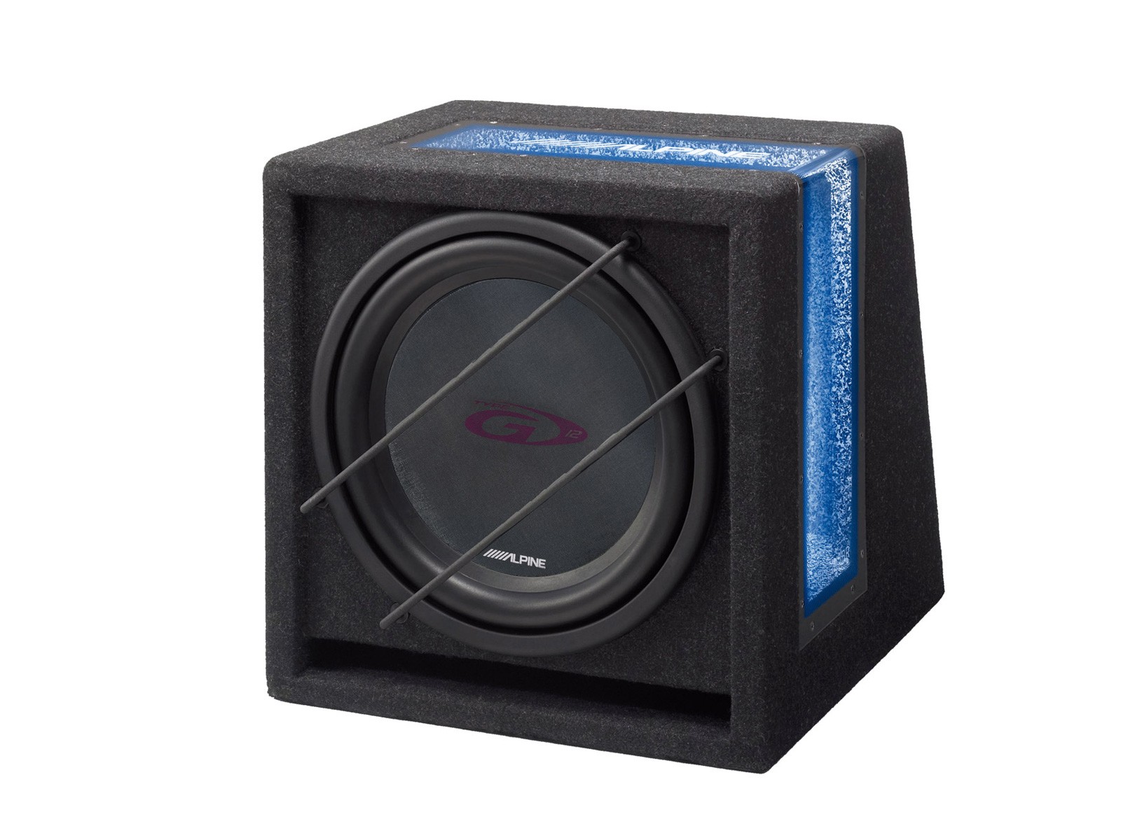 Alpine SBG-1244BR bass reflex subwoofer 12" (300 mm).