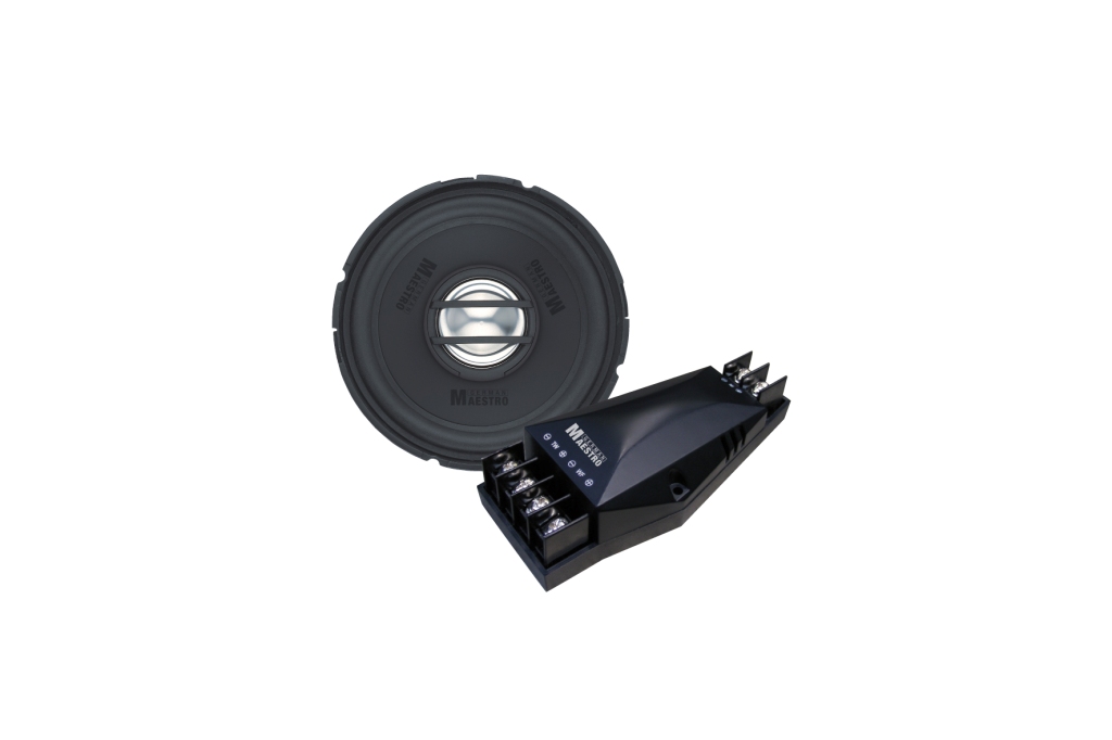 German Maestro CC 4008 coaxial speakers (100 mm).