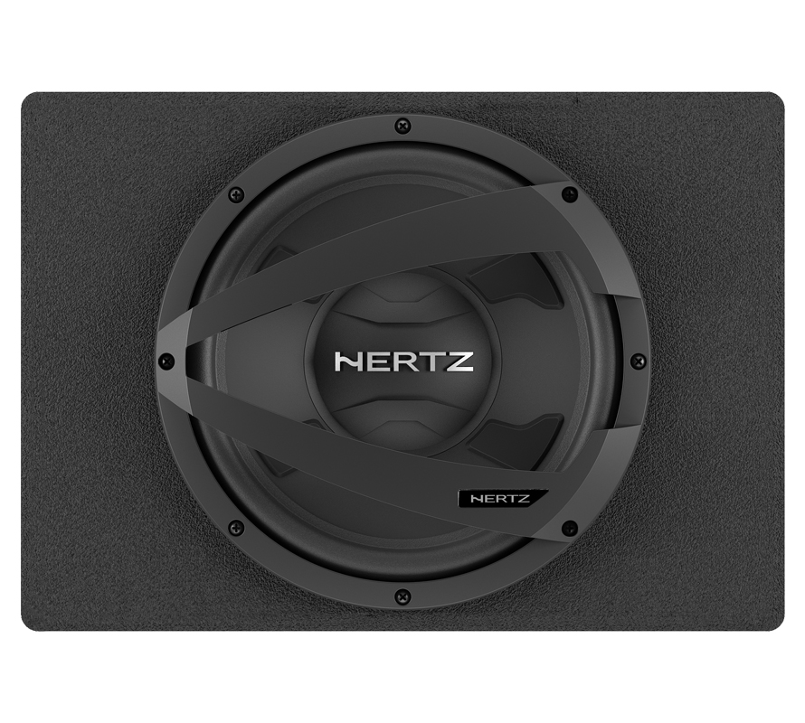 Hertz DBX 25.3 boxed subwoofer 10" (250 mm).