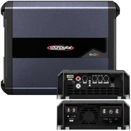 Soundigital SD1200.1 EVO 5 - 2 Ohm (D class) power amplifier (mono).